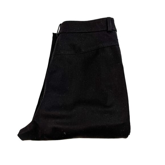 St. John Sport Black Slack Classic Cowboy Gold Eyelet Size 6 - Picture 1 of 7